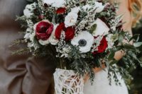 27 macrame wedding bouquet wrap is a great idea for a boho bride