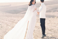 01 This gorgeous elopement shoot took place in Morocco, in the city of Marrakech and around it