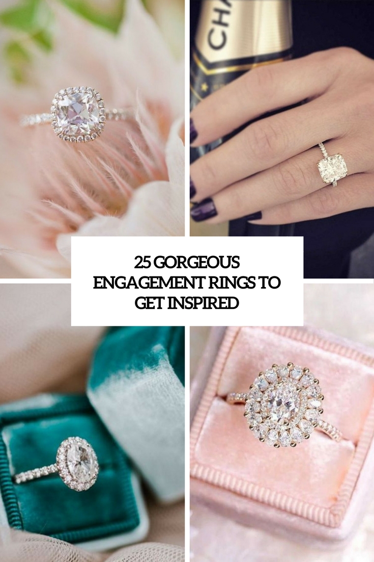gorgeous engagement rings to get inspired cover