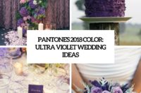 pantone’s 2018 color ultra violet wedding ideas cover