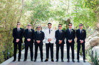 08 The groomsmen were wearing black tuxedos to make the groom stand out