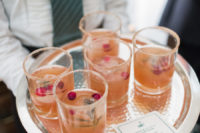 14 Custmo crafted cocktails were very wintry-like