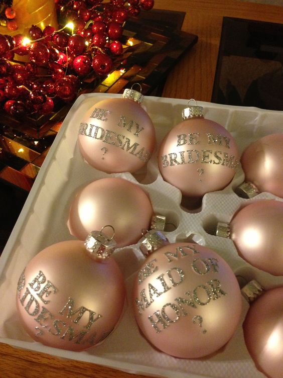if you are popping the question on the Christmas Eve, try printing on Christmas ornaments