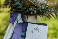 01 This botanical wedding shoot is an amazing blend of new and old, with all the mid-west traditions incorporated