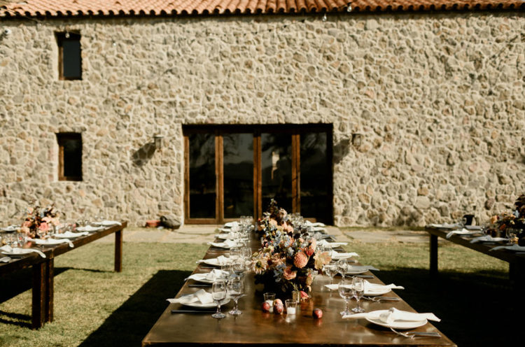 The winery itself looked like a Tuscany one, which was highly appreciated by the couple
