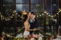 10 The venue looked very romantic and soft – not what you expect from an industrial space