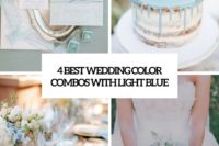 4 best wedding color combos with light blue cover