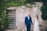 01 This relaxed natural and rustic wedding took place in Madrid and was inspired by the gorgeous rural venue