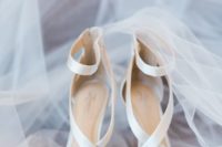 22 chic satin strappy bridal heels for a modern bridal look