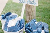barefoot wedding favors