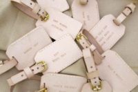 07 personalized luggage tags are awesome for destination weddings and they can be DIYed by you