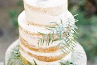 a cake for a desert wedding