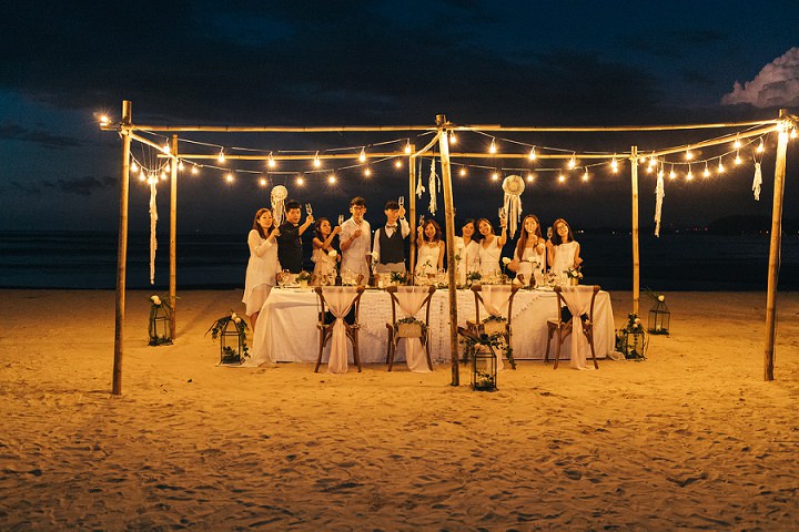 What can be better than such an intimate beach celebration only for the closest ones
