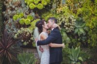 13 a real living wall with moss, succulents and herbs us a gorgeous wedding backdrop idea