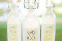 19 lemonade bottle favors are perfect for a summer wedding to refresh the guests