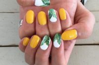 20 palm tree nails are a nice idea for every tropical bride and a fun and whimsy way to embrace the location