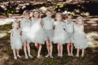 04 The kids were wearing dove grey and white, all the attire was sewn by the bride