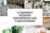 76 greenery wedding centerpieces and table runners cover