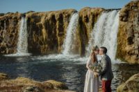 01 This couple decided to tie the knot in one of the most spectacular places in the world – Iceland