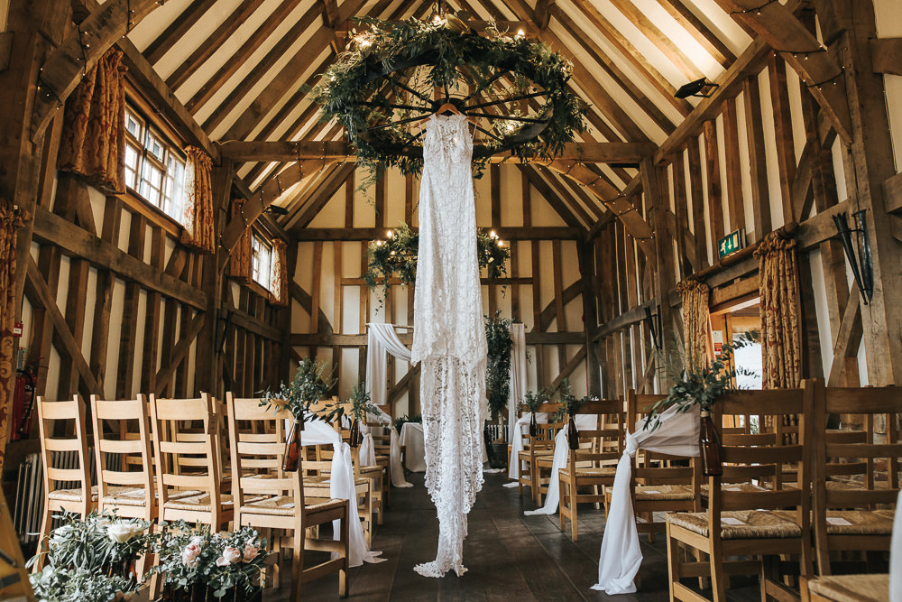 This gorgeous wedding was boho and rustic, with personal touches and DIYs and no color scheme