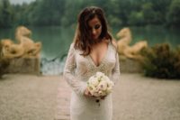 sexy sheath dress for a bride