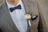 simple yet elegant bow tie for a groom