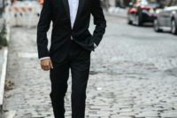 06 a black tuxedo look is timeless classics that can be worn to any wedding and works every time
