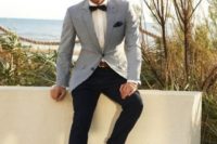 dapper groom’s outfit