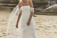 perfect gown for a beach bride