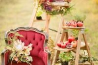 pomegranate wedding decor