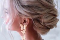 a lovely French twist updo