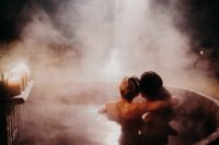12 What a great idea to have a relaxing soak with your beloved after the wedding