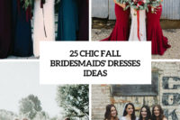 25 chic fall bridesmaids’ dresses ideas cover