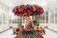 01 This bold and colorful wedding editorial is inspired by Frida Kahlo and her paintings