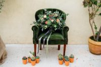 01 This wedding shoot is inspired by cacti, succulents, copper and popular boho chic style
