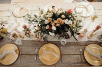 gorgeous wedding tablescape for a desert wedding