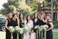 14 mix and match black bridesmaids’ dresses for a timelessly elegant look