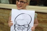 22 a caricaturist is one of the most popular ideas for wedding entertainment and it’s getting even more popular