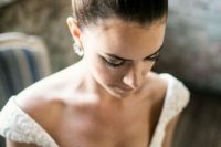 06 a large ballerina bun is classics, which is ideal for a formal wedding in any venue