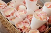 11 rose petals are romantic classics suitable for most of weddings, though you may change the color of the petals