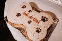 13 Of course, there was also a special doggie cake