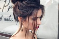 19 your long hair will result in such a spectacular top knot, a dimension and locks down
