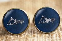 25 Harry Potter inspired cufflinks are sure to make your look more inspiring and creative