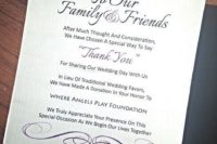 27 a wedding favor donation example, which you may use if you want the same