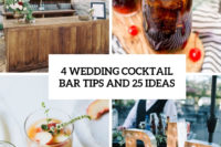 4 wedding cocktail bar tips and 25 ideas cover
