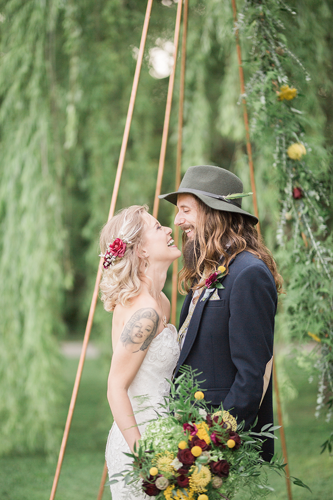 This amazing wedding shoot was a vintage inspired travel themed one with adorable details