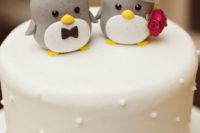 13 penguins are also birds, so they may be classified as lovebirds and be edible also, so cute