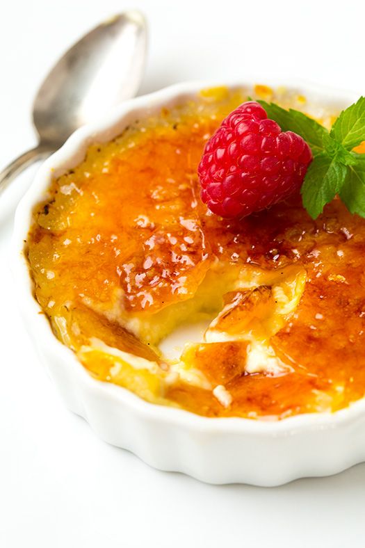 serve delicious creama brulee, a warming up and cozying up dessert for any season