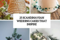 25 scandinavian wedding cakes that inspire cover
