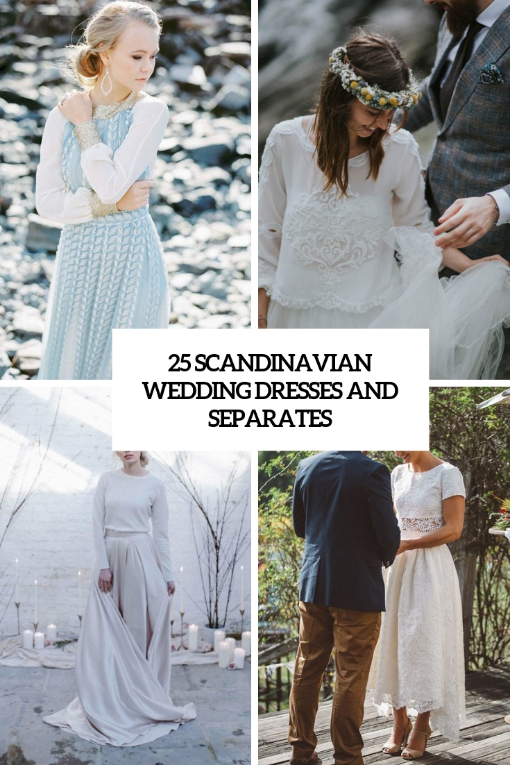 25 Scandinavian Wedding Dresses And Separates